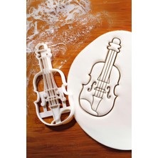 Oalpo Violin Kurabiye Kalıbı, Hamur Şekillendirici