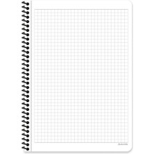 Keskin Outdoor Spiralli Sert Kapak Defter 17X24 Kareli 80 Yaprak Yeşil (411014)