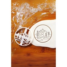 Oalpo Dağ Manzara Kurabiye Kalıbı, Hamur Şekillendirici