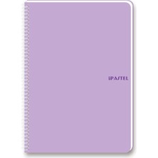 Keskin Pastel Spiralli Defter 17X24 Kareli 80 Yaprak (327752)