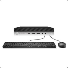 Lenovo Hp Prodesk 400 G4 Mini Desktop Computer - 3.1 Ghz Intel Core I3-8100T Quad-Core - 256GB SSD - 8gb Ddr4 - Windows 11 Pro