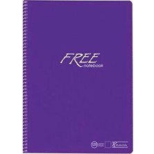 Keskin Free Spiralli Defter A4 Düz 120 Yaprak (320450)