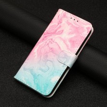 BDT Market Xiaomi Redmi 10C Manyetik Mermer Desen Için Flip Case Tam Koruma Pu (Yurt Dışından)