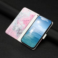 BDT Market Huawei Y8P Mermer Desen Tam Koruma Manyetik Pu Cüzdan Için Flip Case (Yurt Dışından)