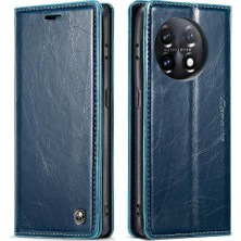 BDT Market Oneplus 11 Için Flip Case Çılgın At Pu Deri Retro Cüzdan Kapak (Yurt Dışından)