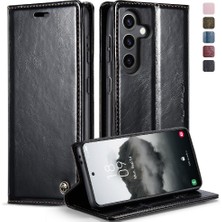 BDT Market Samsung Galaxy S24 Artı Retro Cüzdan Kapak Için Flip Case Manyetik Cüzdan (Yurt Dışından)