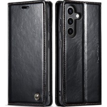 BDT Market Samsung Galaxy S24 Artı Retro Cüzdan Kapak Için Flip Case Manyetik Cüzdan (Yurt Dışından)