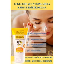 Last Touch Spf 50+ Leke Karşıtı Yüksek Korumalı Yüz ve Vücut Güneş Kremi 50 ml