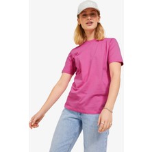 Jjxx Jxanna Kadın Pembe T-Shirt 12200182-CARMINEROSE