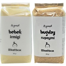 Ketbox Bebek Irmiği ve Buğday Ruşeymi Ek Gıda Seti