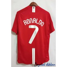 Dayı Balı Manchester United Cristiano Ronaldo 2008 Kısa Kol ŞaM.P.iyonlar Ligi Forması