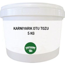 Gupguru Glutensiz Karnıyarık Otu Tozu 5 kg