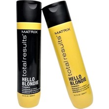 Matrix Total Results Hello Blondıe Sarışınlar Için Şampuan ve Saç Kremi Bakım Seti 300ML + 300 ml