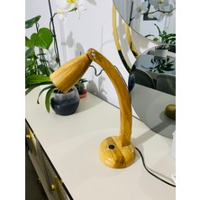 Yörük Ticaret Ahşap Masa Lambası