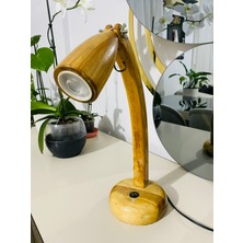 Yörük Ticaret Ahşap Masa Lambası