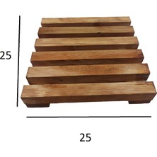 Egurra Ahşap Saksı Altlığı,ahşap Nihale