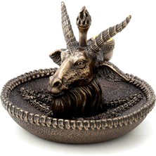 Rakun Home Sabbat Keçisi Baphomet Figürlü Geri Akış Tütsülüğü