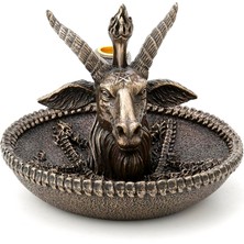 Rakun Home Sabbat Keçisi Baphomet Figürlü Geri Akış Tütsülüğü