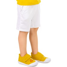 Kiko Kids Strawberry Cırtlı Erkek Bebek Ilk Adım Panduf Ayakkabı Sarı