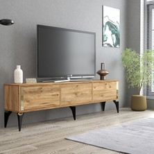 SVR Design Svr Tv Ünitesi Atlantik Çam- Gold