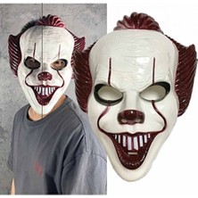 Kuzey Oyuncak Vıp Pennywise Halloween Pennywise Mask Cadılar Bayramı Katil Palyaço Korku Maskesi Palyaço Maskesi