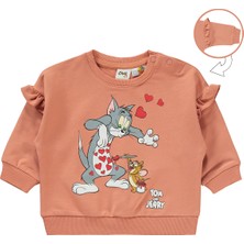 Tom And Jerry Tom Ve Jerry Kız Bebek 6-18 Ay Takım Şeftali