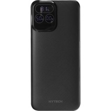 Hytech H110 10000MAH HSC22.5W PD20W+QC3.0 18W Siyah LCD Taşınabilir Pil Şarj Cihazı Powerbank