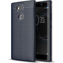 Techno Guru Sony Xperia Xa2 Ultra Deri Desenli Yüksek Koruma Sağlayan Niss Premium Silikon Kılıf
