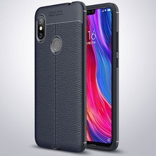 Techno Guru Redmi Note 6 Pro Deri Desenli Yüksek Koruma Sağlayan Niss Premium Silikon Kılıf