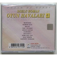 Sözlü Roman Havaları 4 CD (Jelatininde Sıfır Orjnal Dönem Baskı Cd)