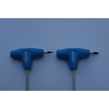 Unior T Saplı 2 Ağızlı Torx Allen (Tx9-Tx6)