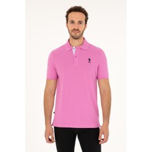 U.S. Polo Assn. Erkek Menekşe Basic Tişört 50279611-VR037