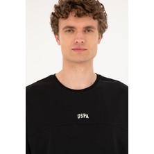 U.S. Polo Assn. Erkek Siyah Tişört 50287083-VR046