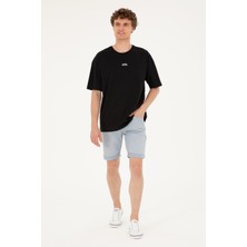 U.S. Polo Assn. Erkek Siyah Tişört 50287083-VR046