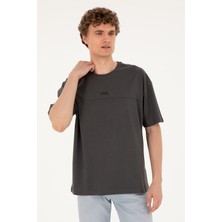 U.S. Polo Assn. Erkek Antrasit Tişört 50287083-VR006