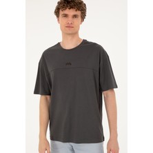 U.S. Polo Assn. Erkek Antrasit Tişört 50287083-VR006