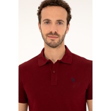 U.S. Polo Assn. Erkek Plum Tişört Basic 50262933-VR177
