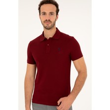 U.S. Polo Assn. Erkek Plum Tişört Basic 50262933-VR177