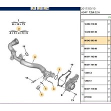 Psa Su Kollektörü 208 308 2008 3008 5008 Partner 508 301 C3 C4 C-Elysee Berlingo (9804208380)
