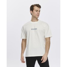 Glendi Baskılı Oversize Tişört