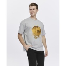 Glendi Baskılı Oversize Tişört