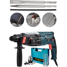 Crafter Sds Plus Crafter Tools Murcell Model Pro Kırıcı Delici Darbeli Hilti Matkap 2-28 mm Elektrikli