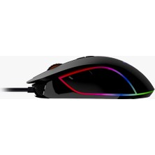 Lucatech Profesyonel Oyuncu Mouse Rgb Optik Kablolu Makro Mouse