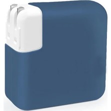 CoverZone Apple ile Uyumlu Güç Adaptörü Silikon Kılıf 85-W Mag-Safe 2 Silikon Kılıf Koruma Adaptör Kılıf