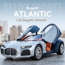 Muchen 1:24 Bugatti Atlantic Alaşım Araba Modeli Simülasyon Araba Modeli (Yurt Dışından)