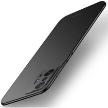 4U Sky Shield Slim Sert Pc Mat Finish Fingerprint Anti-Fingerprint Şok Geçirmez Koruyucu Kasa Xiaomi 11T/11T Pro-Black (Yurt Dışından)