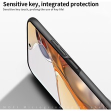 4U Sky Shield Slim Sert Pc Mat Finish Fingerprint Anti-Fingerprint Şok Geçirmez Koruyucu Kasa Xiaomi 11T/11T Pro-Black (Yurt Dışından)