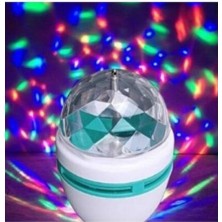 Aukes 3W Rgb LED Disko Işığı L Tipi Fiş Duylu