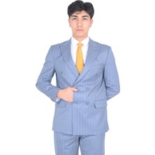 Cengiz İnler Erkek Kruvaze Takım Elbise