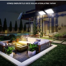 Sz Master Bilişim Sz Master Güneş Enerjili Solar Lamba 20W 120 Bahçe Sokak Lamba Aydınlatması